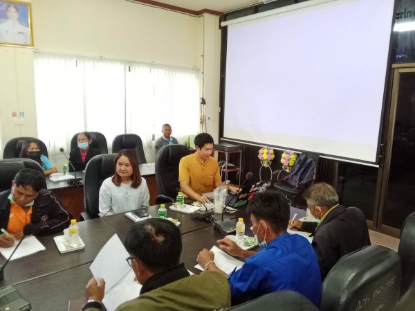 ประชุมโครงการขยะเพื่อฌาปนกิจกองทุน