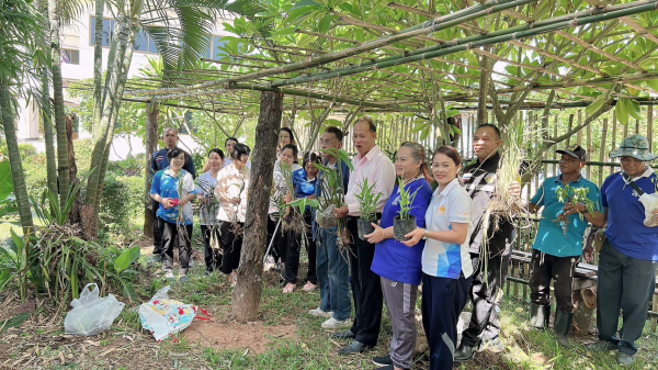 โครงการ 1 อปท. 1 สวนสมุนไพร เฉลิมพระเกียรติ พระบาทสมเด็จพระเจ้าอยู่หัวเนื่องในโอกาสวันเฉลิมพระชนพรรษา 28 กรกฏาคม 2566