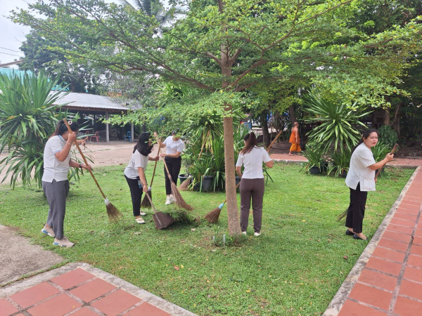 โครงการ วัด ประ รัฐ สร้างสุข รวมพลังสร้างสัปปายะสู่วัดด้วยวิถี 5 ส (Big Cleaning Day) พร้อมด้วยพิธีเจริญพระพุทธมนต์ฯ เนื่องในโอกาสวันเฉลิมพระชนมพรรษา ของพระบาทสมเด็จพระเจ้าอยู่หัวและพระบรมวงศานุวงศ์ ประจำปี พ.ศ.2567