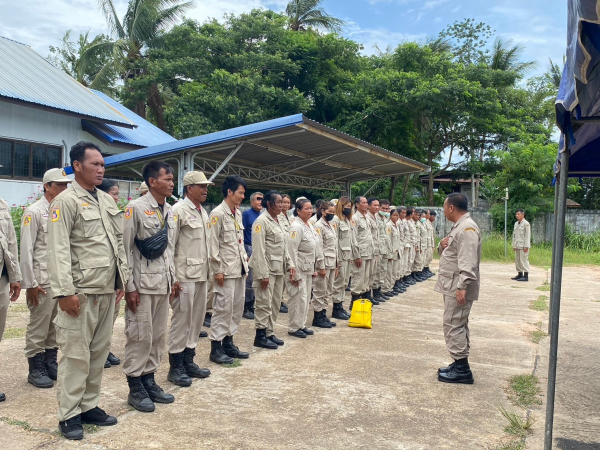โครงการฝึกทบทวนอาสาสมัครป้องกันภัยฝ่ายพลเรือน(อพปร)ประจำปี 2567