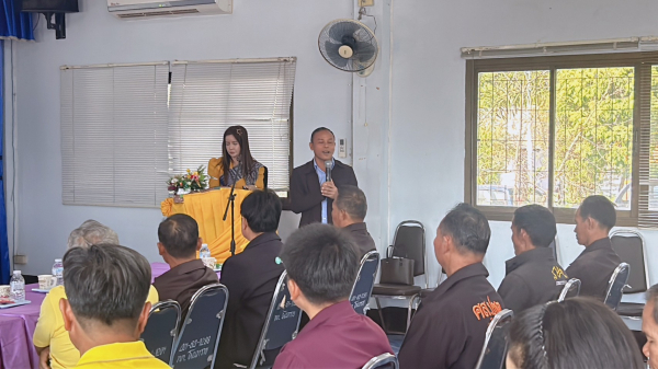 ต้อนรับคณะศึกษาคณะดูงานองค์การบริหารส่วนตำบลโนนคูณ อำเภอยางชุมน้อย จังหวัดศรษะเกษ