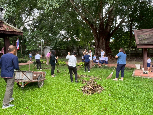 กิจกรรม รวมพลังสร้างสัปปายะสู่วัดด้วยวิถี 5ส (Big Cleaning Day)
