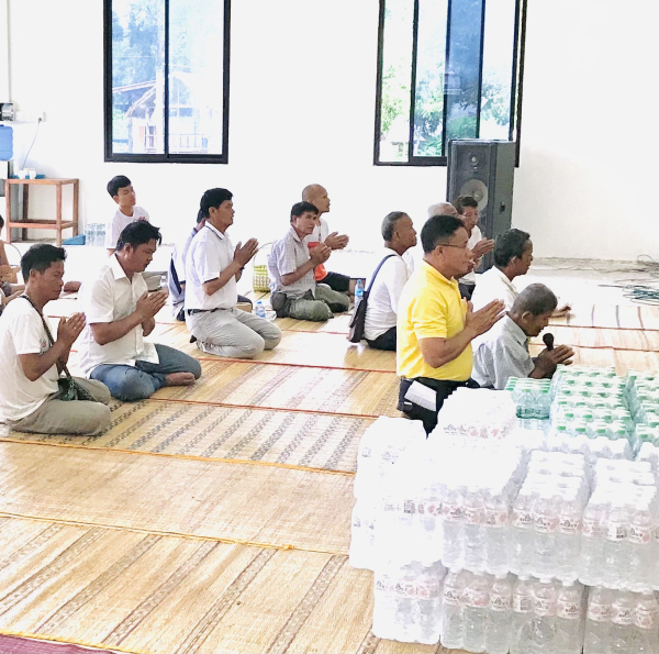 พิธีเจริญพนะพุทธมนต์ เจริญจิตตภาวนา เนื่องในโอกาสวันเฉลิมพระชนมพรรษา พระบาทสมเด็จพพระเจ้าอยู่หัวและพระบรมวงศานุวงศ์ ประจำปี พ.ศ.2568