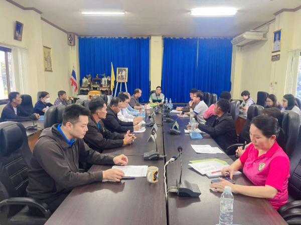 ประชุมร่วมกับท้องถิ่นจังหวัดและกรมชลประทาน